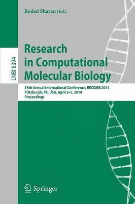 bokomslag Research in Computational Molecular Biology