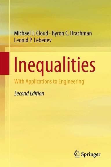 Michael J. Cloud, Byron C. Drachman, Leonid P. Lebedev - Inequalities, Inbunden