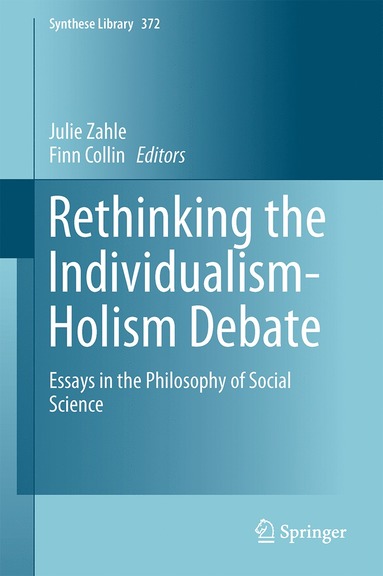 bokomslag Rethinking the Individualism-Holism Debate