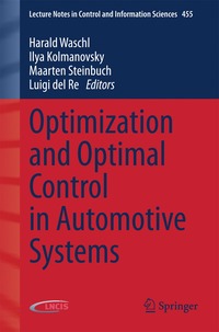 bokomslag Optimization and Optimal Control in Automotive Systems