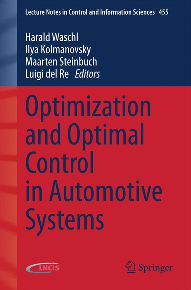 bokomslag Optimization and Optimal Control in Automotive Systems