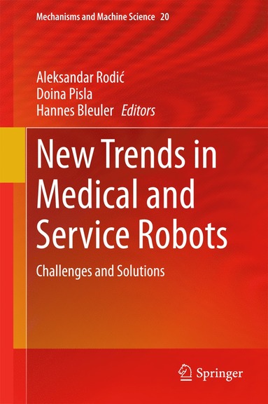 bokomslag New Trends in Medical and Service Robots