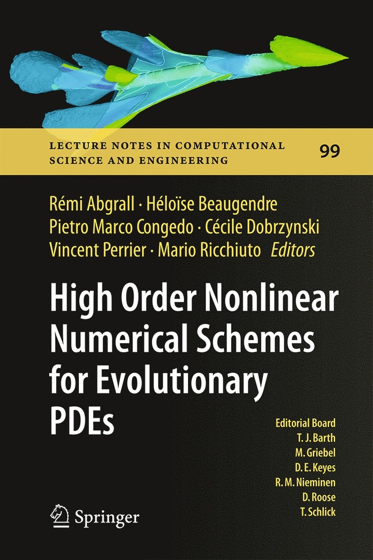Rémi Abgrall, Héloïse Beaugendre, Pietro Marco Congedo, Cécile Dobrzynski, Vincent Perrier, Mario Ricchiuto - High Order Nonlinear Numerical Schemes for Evolutionary PDEs, Inbunden