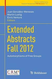 bokomslag Extended Abstracts Fall 2012