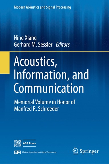 bokomslag Acoustics, Information, and Communication