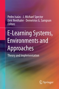 bokomslag E-Learning Systems, Environments and Approaches