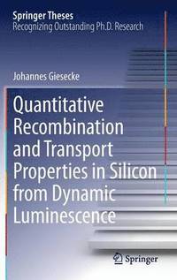 bokomslag Quantitative Recombination and Transport Properties in Silicon from Dynamic Luminescence