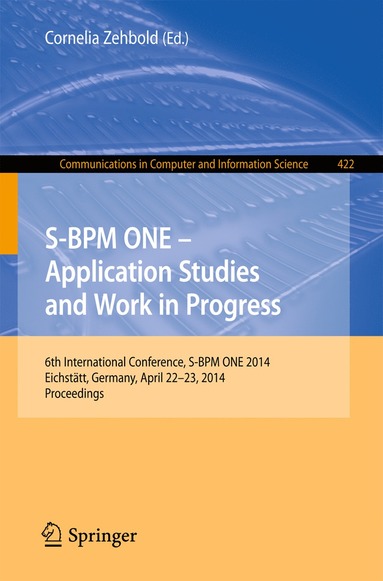 bokomslag S-BPM ONE - Application Studies and Work in Progress