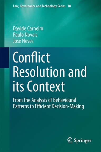 bokomslag Conflict Resolution and its Context