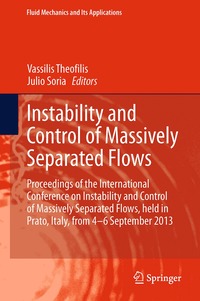 bokomslag Instability and Control of Massively Separated Flows