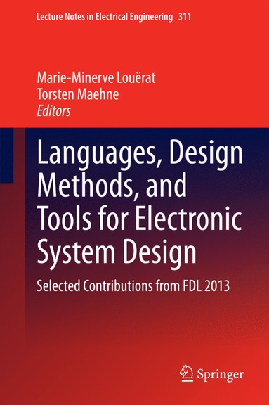 bokomslag Languages, Design Methods, and Tools for Electronic System Design