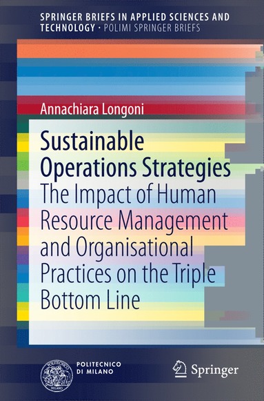 bokomslag Sustainable Operations Strategies