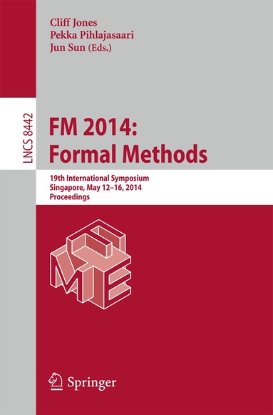 Cliff Jones, Pekka Pihlajasaari, Jun Sun - FM 2014: Formal Methods, Häftad