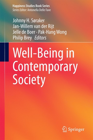 bokomslag Well-Being in Contemporary Society