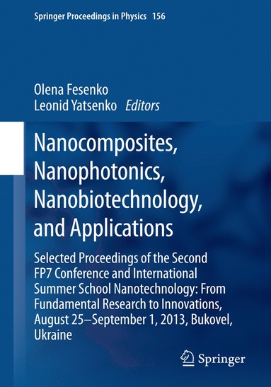 bokomslag Nanocomposites, Nanophotonics, Nanobiotechnology, and Applications