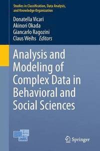 bokomslag Analysis and Modeling of Complex Data in Behavioral and Social Sciences