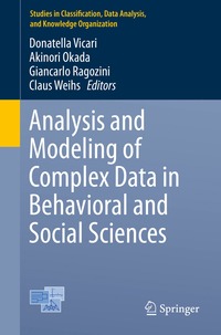 bokomslag Analysis and Modeling of Complex Data in Behavioral and Social Sciences