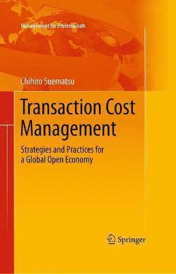 bokomslag Transaction Cost Management