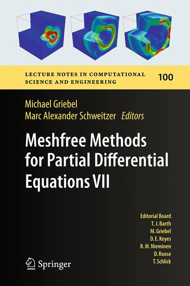 Michael Griebel, Marc Alexander Schweitzer - Meshfree Methods for Partial Differential Equations VII, Inbunden