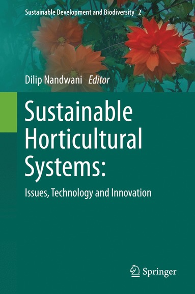 bokomslag Sustainable Horticultural Systems