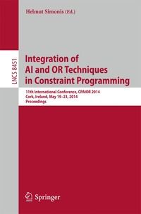 bokomslag Integration of AI and OR Techniques in Constraint Programming