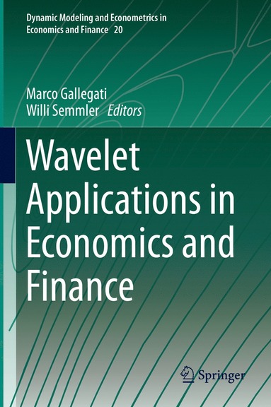 bokomslag Wavelet Applications in Economics and Finance