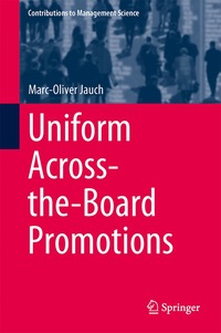 bokomslag Uniform Across-the-Board Promotions