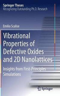 bokomslag Vibrational Properties of Defective Oxides and 2D Nanolattices