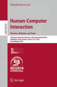 bokomslag Human-Computer Interaction. Theories, Methods, and Tools