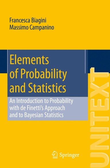 bokomslag Elements of Probability and Statistics