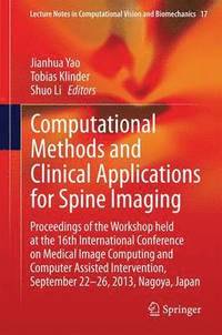 bokomslag Computational Methods and Clinical Applications for Spine Imaging