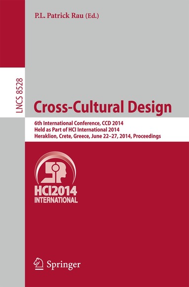 P.L.Patrick Rau - Cross-Cultural Design, Häftad