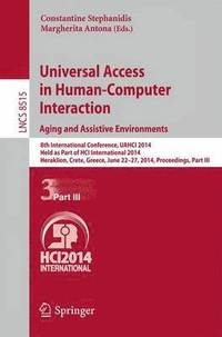 bokomslag Universal Access in Human-Computer Interaction: Aging and Assistive Environments