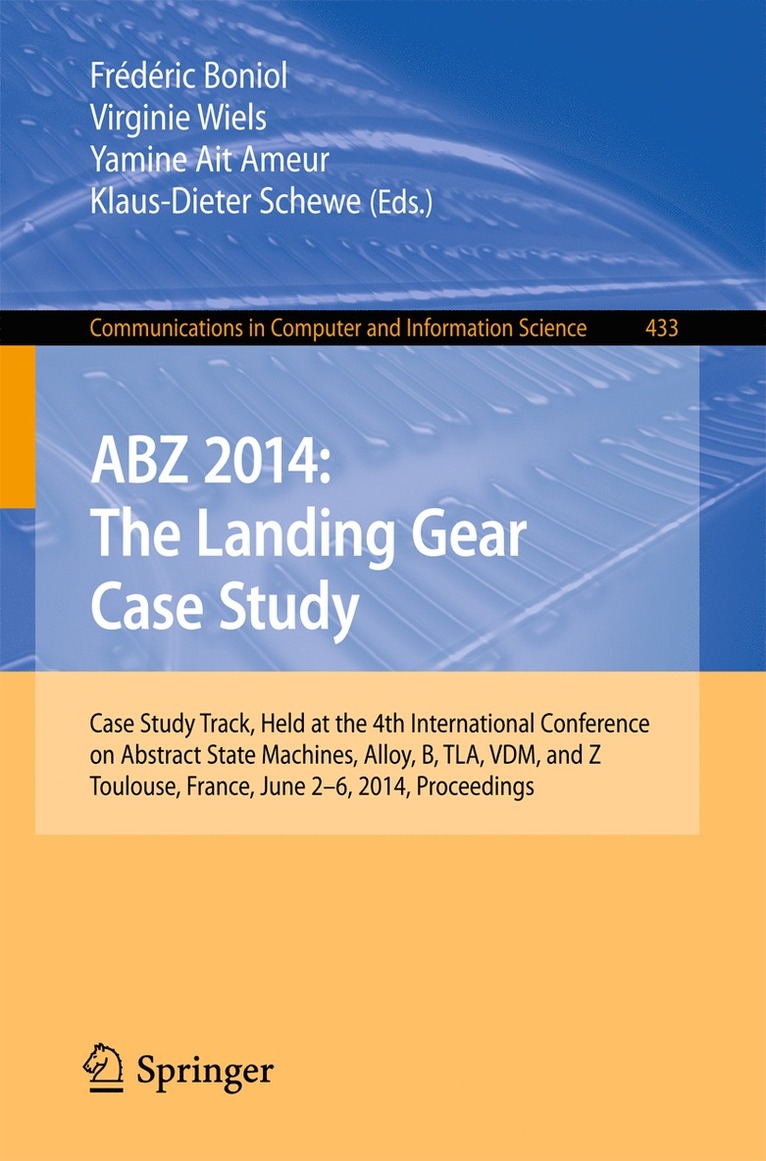 ABZ 2014: The Landing Gear Case Study