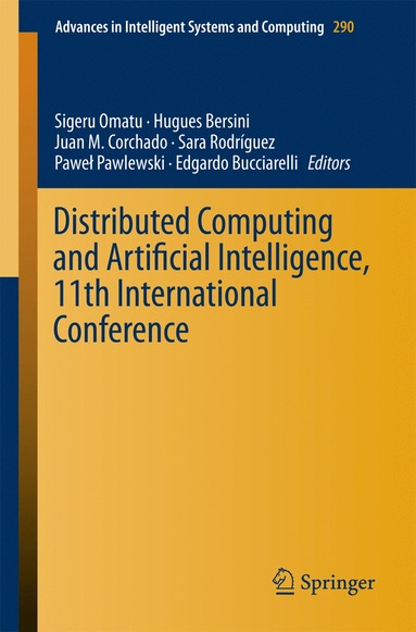 bokomslag Distributed Computing and Artificial Intelligence, 11th International Conference