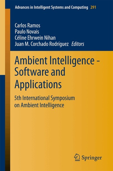 Carlos Ramos, Paulo Novais, Céline Ehrwein Nihan, Juan M. Corchado Rodríguez - Ambient Intelligence - Software and Applications, Häftad