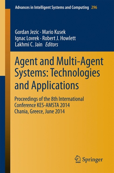 bokomslag Agent and Multi-Agent Systems: Technologies and Applications