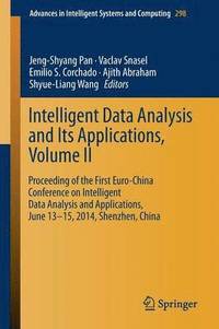 bokomslag Intelligent Data analysis and its Applications, Volume II