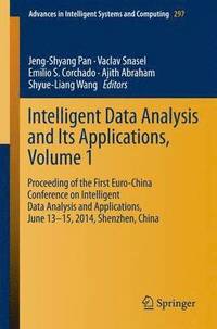 bokomslag Intelligent Data analysis and its Applications, Volume I