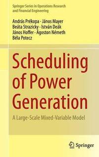 bokomslag Scheduling of Power Generation