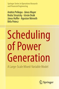 bokomslag Scheduling of Power Generation