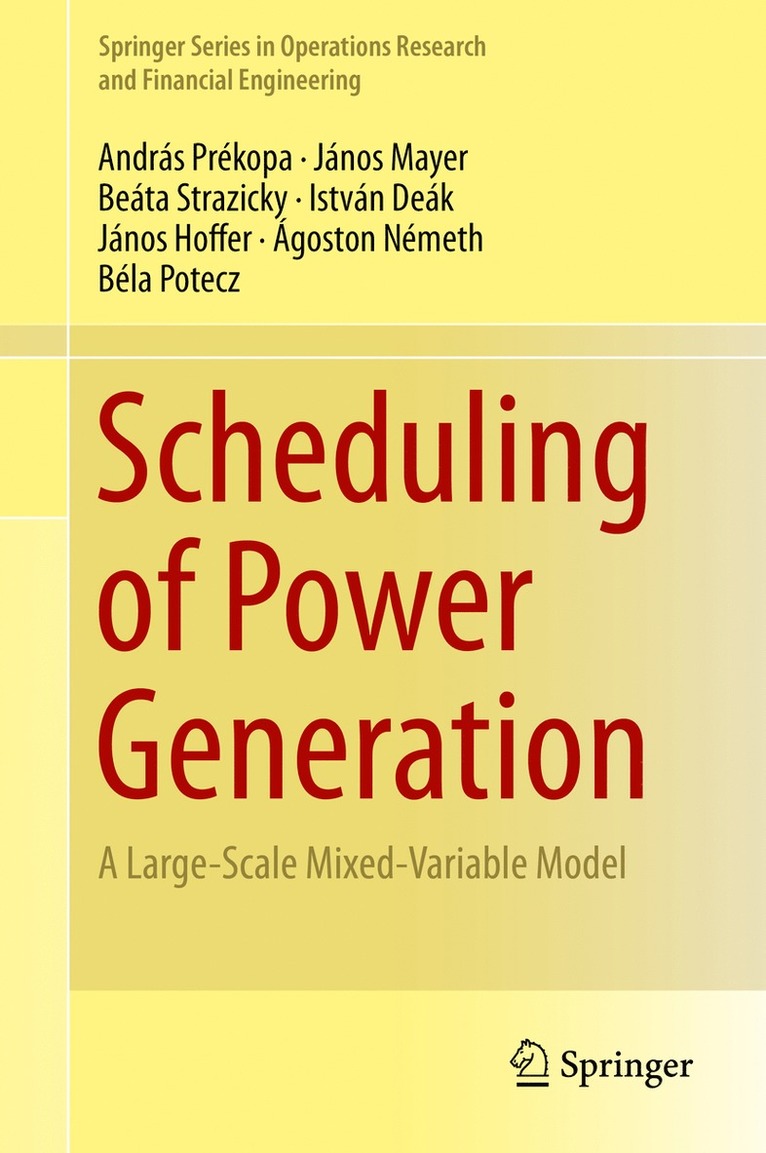 Scheduling of Power Generation 1