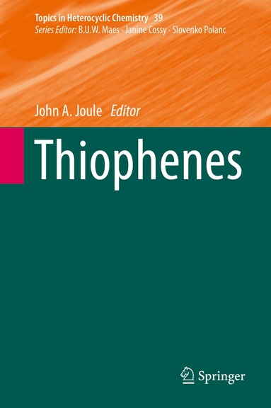 John A. Joule - Thiophenes, Inbunden