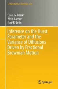 bokomslag Inference on the Hurst Parameter and the Variance of Diffusions Driven by Fractional Brownian Motion