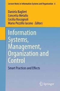 bokomslag Information Systems, Management, Organization and Control