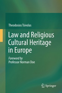 bokomslag Law and Religious Cultural Heritage in Europe