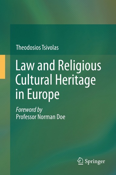 bokomslag Law and Religious Cultural Heritage in Europe