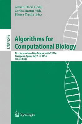 Algorithms for Computational Biology 1