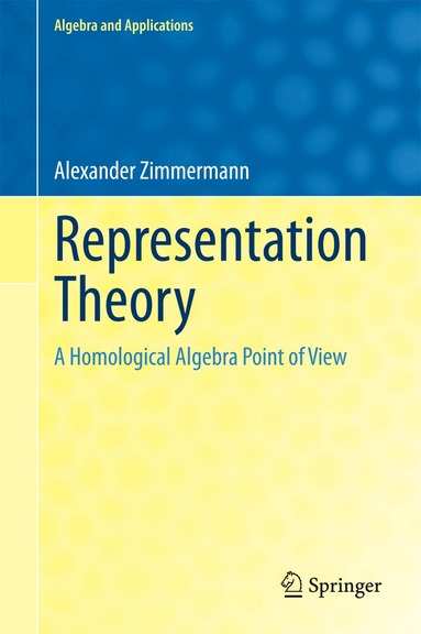 Alexander Zimmermann - Representation Theory, Inbunden