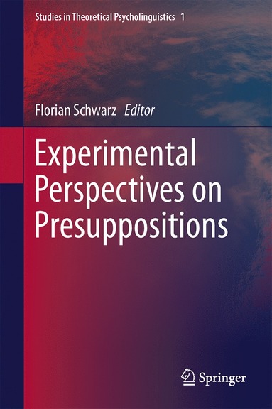 bokomslag Experimental Perspectives on Presuppositions